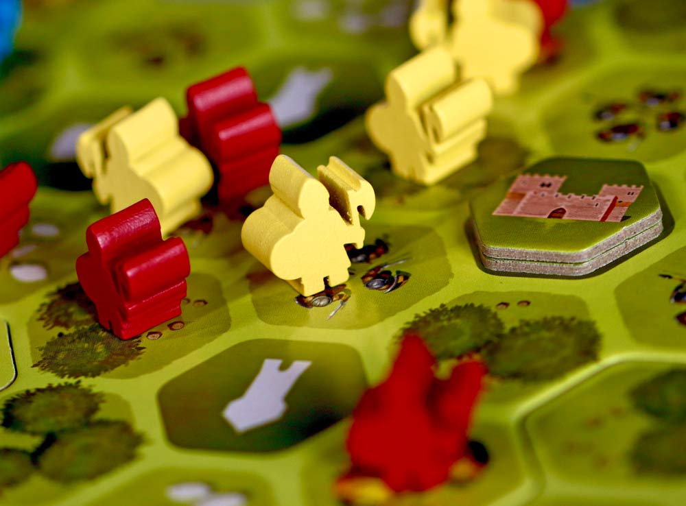 Компоненты настольной игры Остров викингов