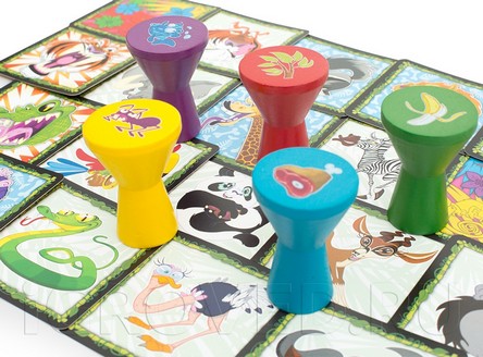 Дикие Джунгли Сафари (Jungle Speed Safari)  Купить настольную игру (обзор,  отзывы, цена) в Игровед